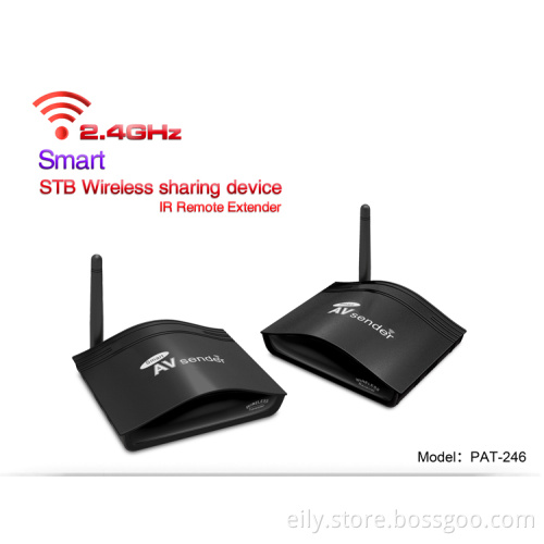 Long Range Wireless VGA Transmitter Sender AV Applicable to STB DVD IPTV CCTV Satellite Receiver